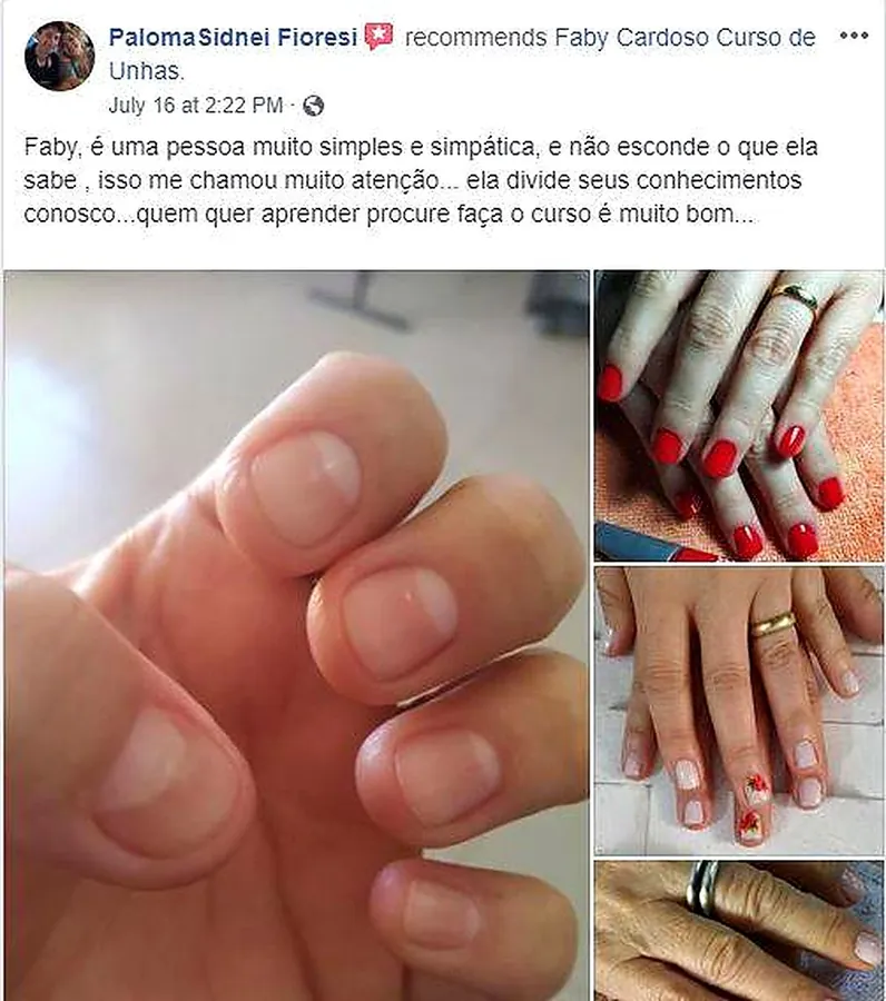 Depoimento de Paloma Sidnei