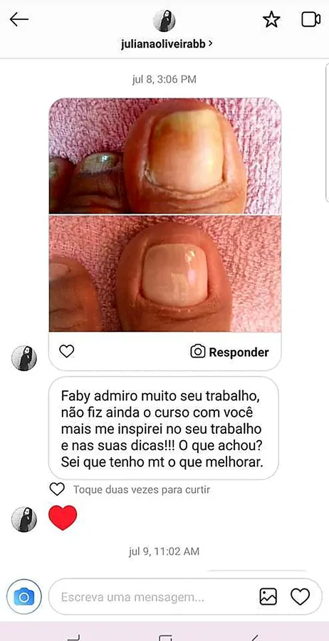 Depoimento de Juliana Oliveira